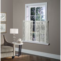 Mona Lisa Sheer Rod Pocket Curtain Tiers