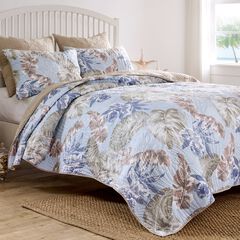 Greenland Home Fashions Tropics Finely Stitched Quilt Set