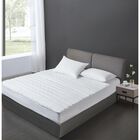 kathy ireland Microfiber Water Proof Mattress Pad, WHITE, hi-res image number null