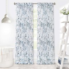 Misty Back Tab Window Curtain Panel