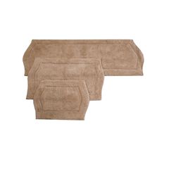 Waterford 3 Piece Set Bath Rug Collection