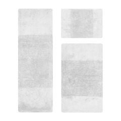 Granada Collection 100% Cotton 3 Piece (17" X 24" | 24" X 40" | 20" X 60") Bath Rug Set