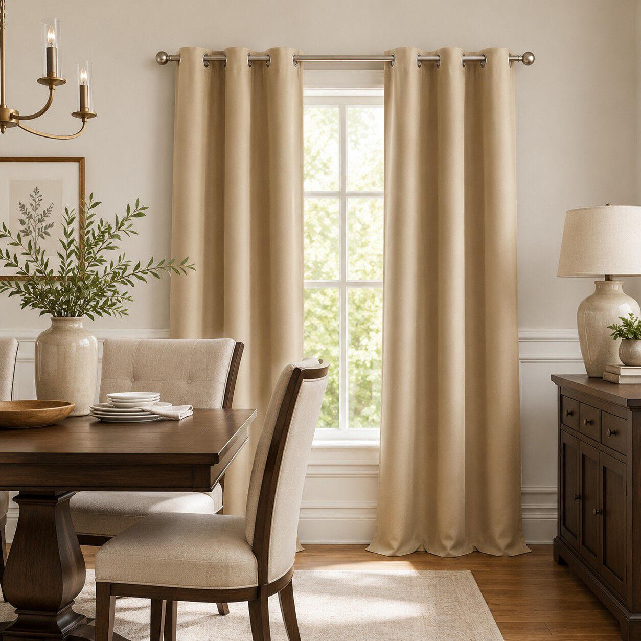 BH Studio Room-Darkening Grommet Panel
