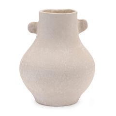 Recycled Paper Chalk Vase 9.75"H
