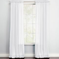 BH Studio Sheer Voile Rod-Pocket Panels -Set of 2