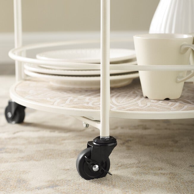 Pandola Medallion Rolling Cart, , alternate image number 2