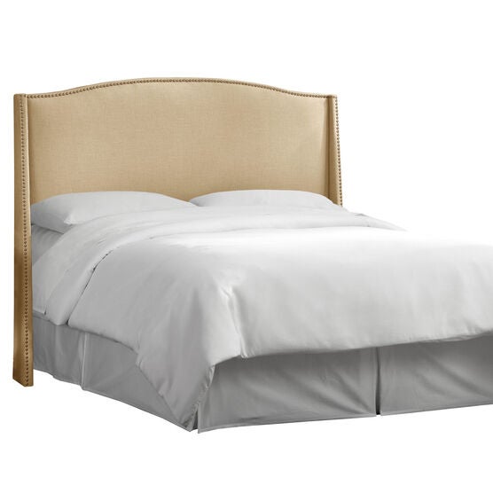 Nail Button Wingback Headboard, , alternate image number null