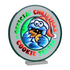 Sesame Street Holiday Cookie Sign Ekkolight 16"H