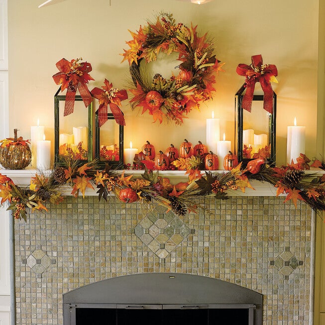 9' Harvest Wheat Garland, , alternate image number 3