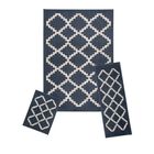 Capri 3 Piece Rug Set - Landon Blue/Grey, BLUE GREY, hi-res image number null
