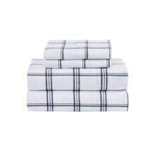 Bristol Plaid Flannel Sheet Set