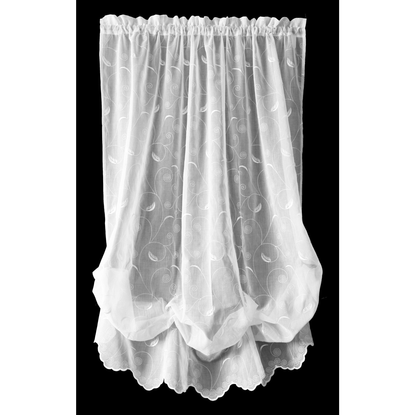 Hathaway Sheer Rod Pocket Curtain Panel, , alternate image number 6