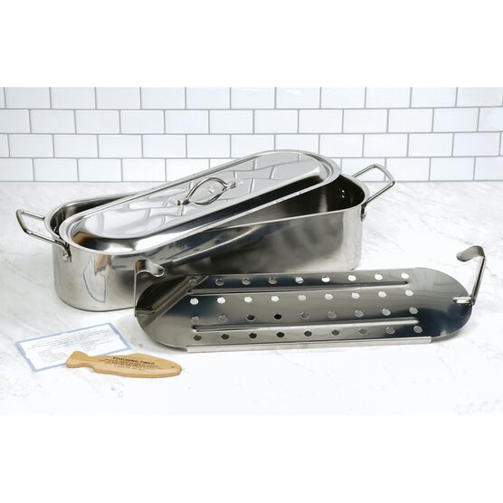 Fish Poacher Pan, 18", , alternate image number null