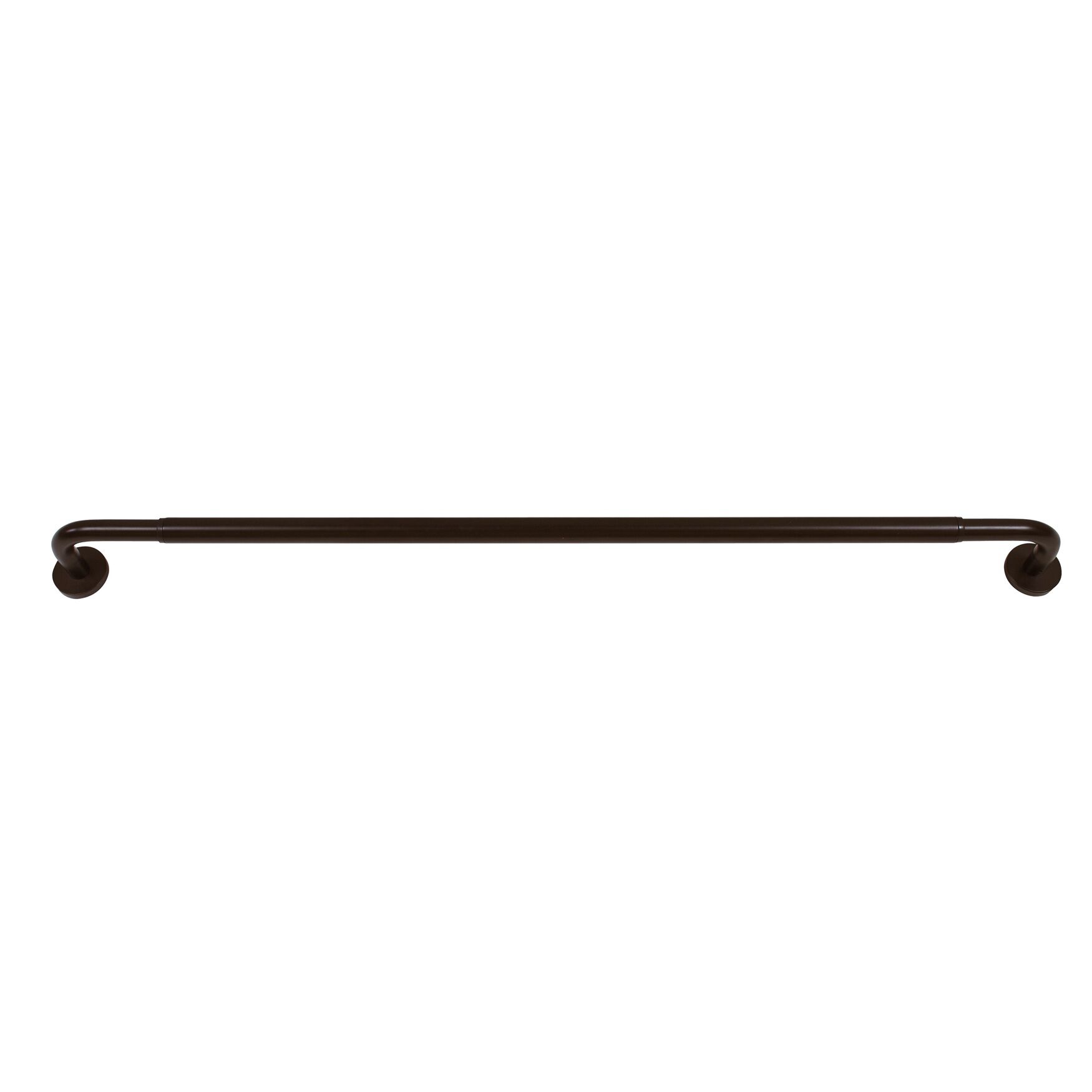 Versailles&#39; Privacy Rod Set (28in - 48in), EXPRESSO, hi-res image number 0