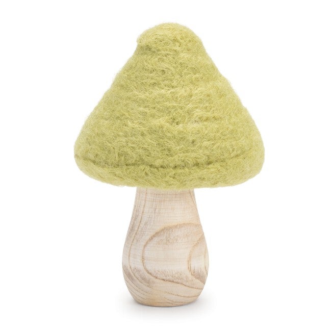 Felt Wood Mushroom Decor (Set of 24), MULTI, alternate image number null