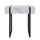 Rangley Modern Faux Marble End Table, , on-hover image number null