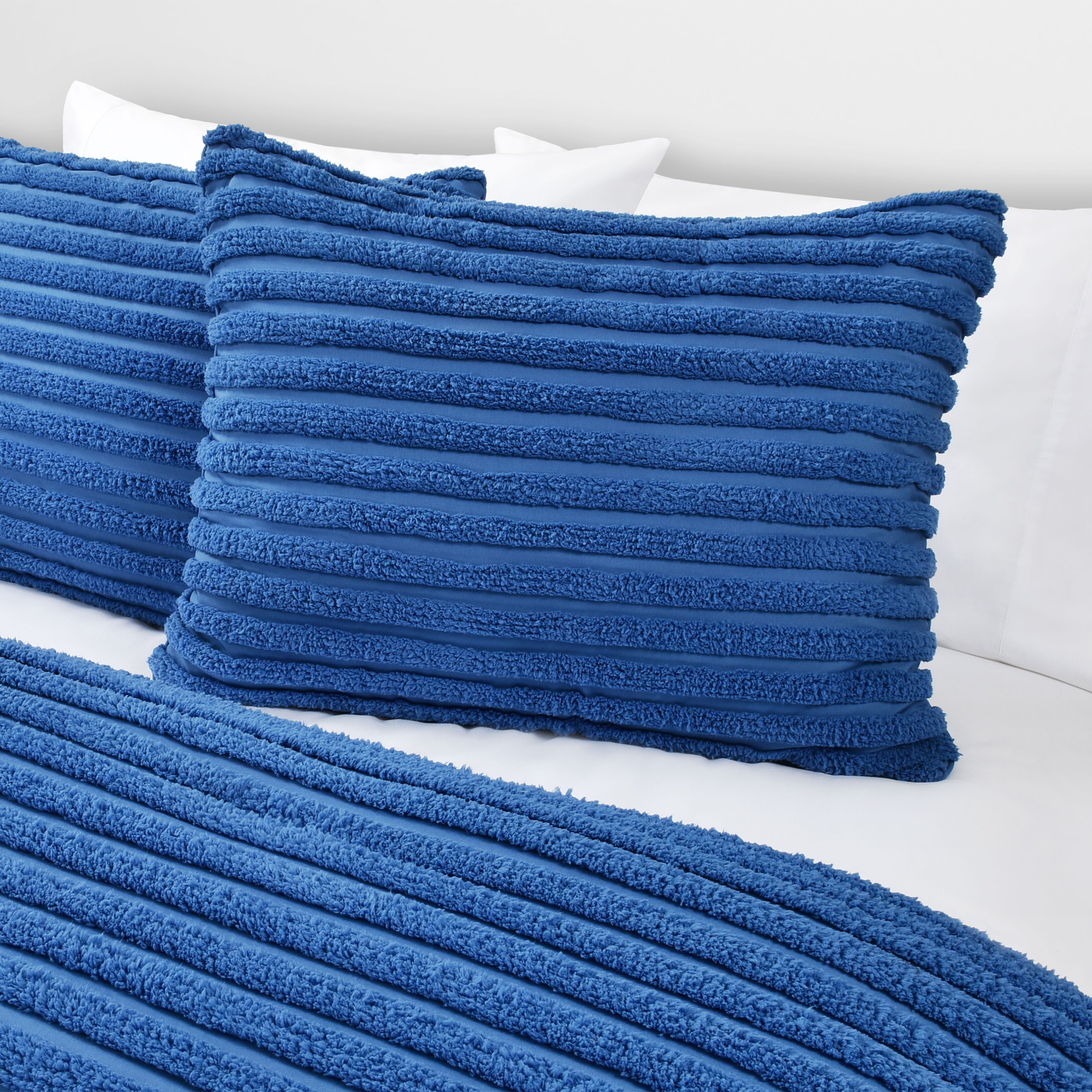 DARBY FULL/QUEEN 3PC. COMFORTER SET, AZURE, alternate image number 2