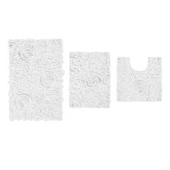 Bellflower 3-Pc. Bath Rug Set