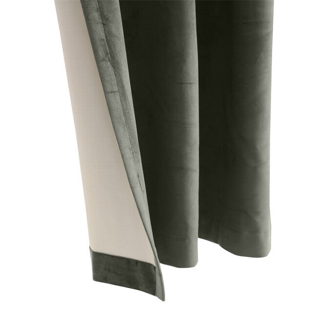 Seren Room Darkening Dual Header Curtain Panel, , alternate image number 4