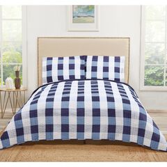 Everyday Buffalo Plaid Quilt Set