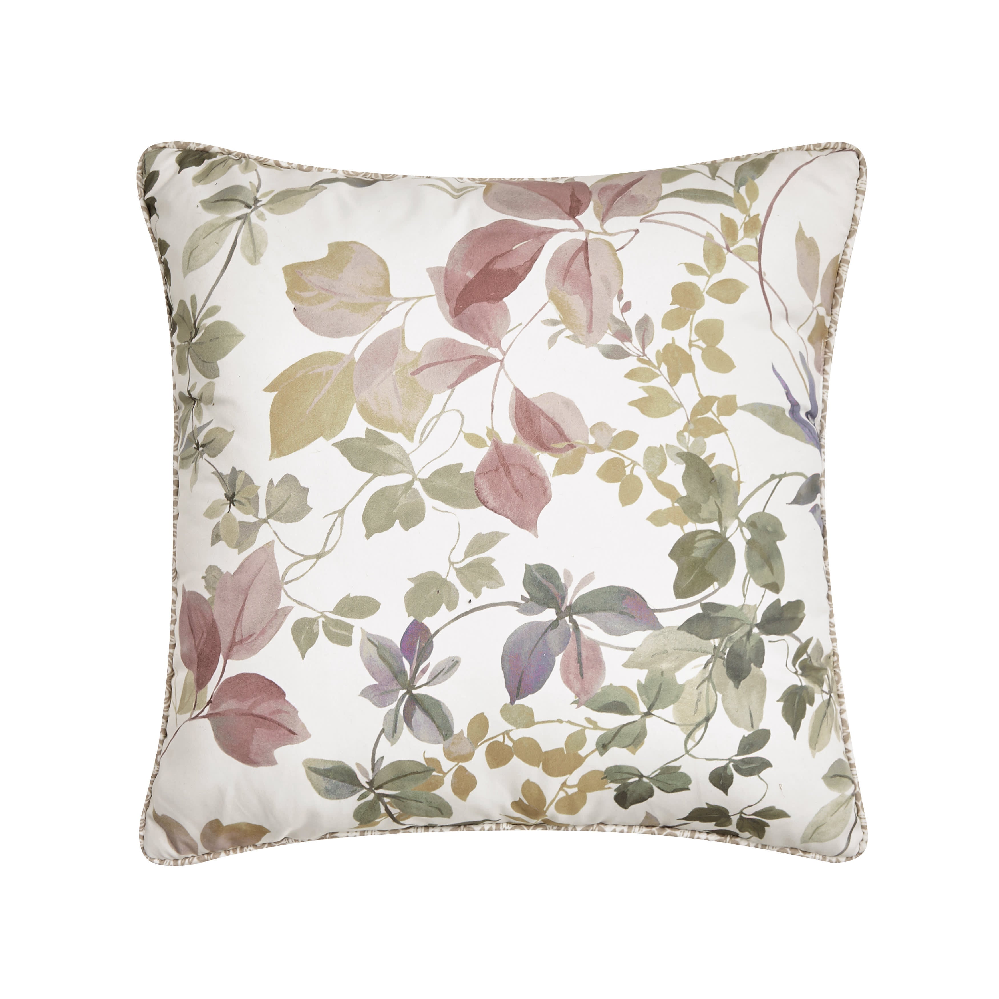 Rosewood 16 Inch Square Decorative Throw Pillow, ROSE, hi-res image number null