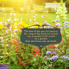 The Kiss of the Sun Garden Poem Sign, , on-hover image number 1