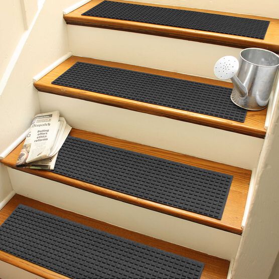 Aqua Shield® Squares Stair Tread 8.5"x30" (set of 4), , alternate image number null