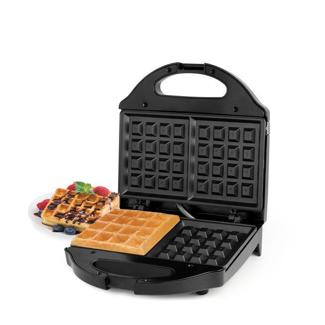 Belgian Waffle Maker - Black, , on-hover image number null