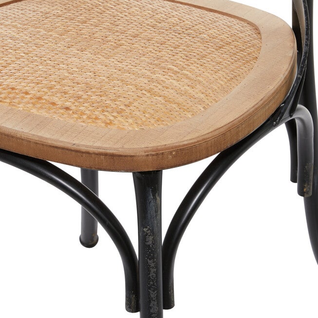 Black Iron Farmhouse Dining Chair, , alternate image number 4