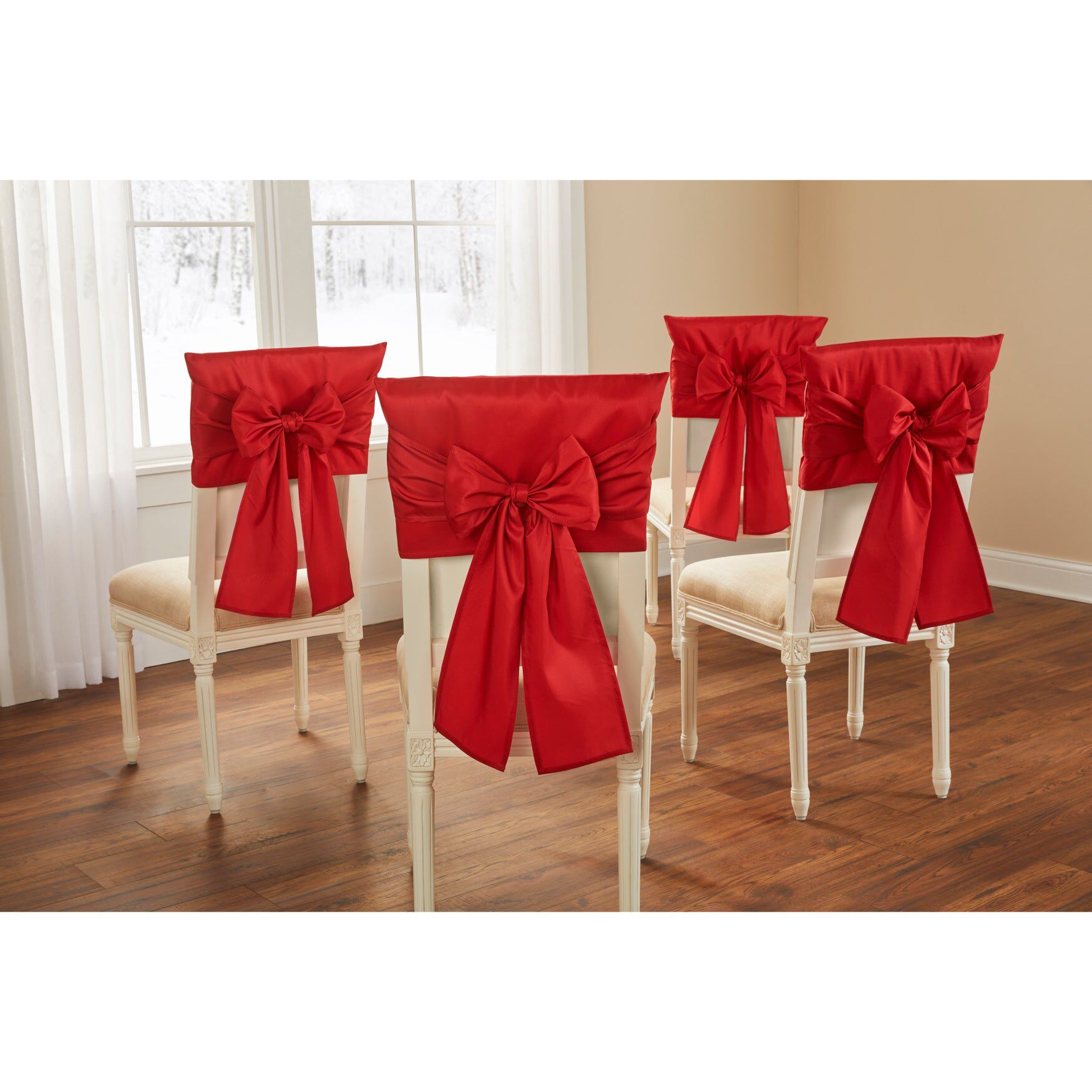 Set of 4 Chair Bows