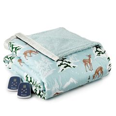 Micro Flannel Sherpa Electric Blanket