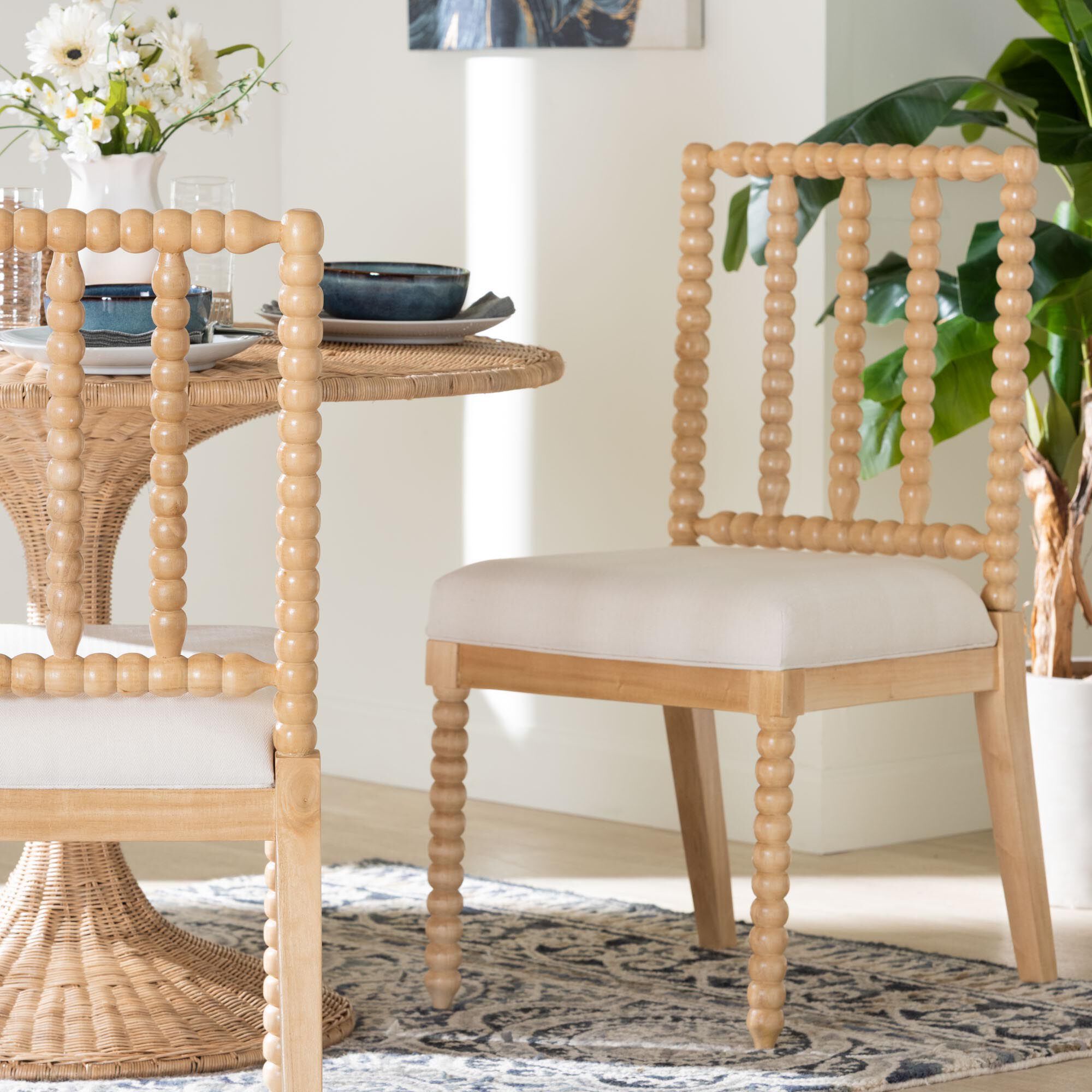 Deya Bobbin Dining Chair, BROWN, hi-res image number 0