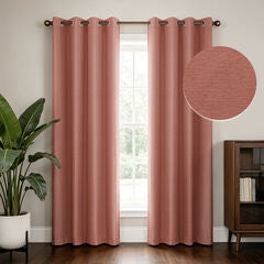 Brushed 100% Blackout Grommet Pair