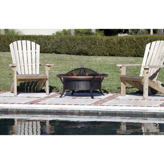 Copper Rail Fire Pit, , alternate image number null