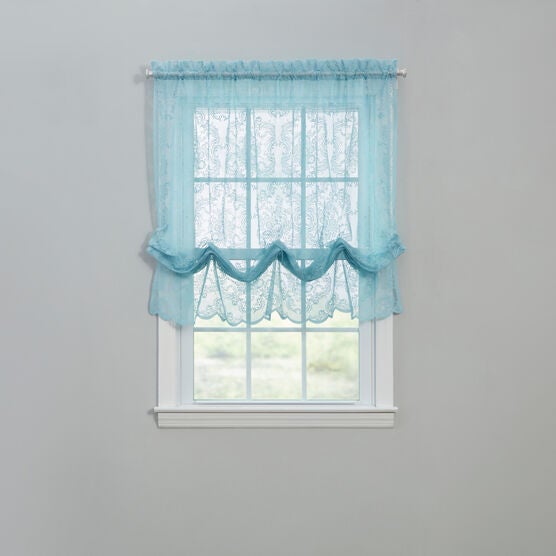 Vintage Lace Balloon Shade, BLUE, hi-res image number null