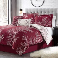 Reversible Foliage Comforter Set