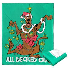 Wb Scooby Doo All Decked Out Silk Touch Throw Blanket