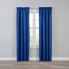 BH Studio Microfiber Rod-Pocket Panel, OCEAN BLUE, hi-res image number null