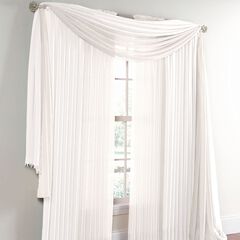 BH Studio Sheer Voile Scarf Valance
