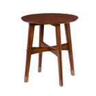 Rhoda Round Midcentury Modern End Table , , on-hover image number null