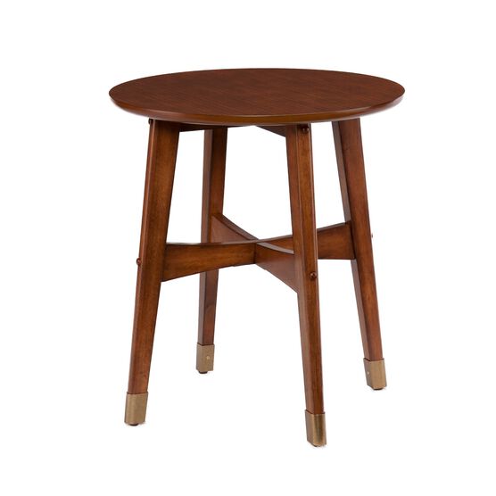 Rhoda Round Midcentury Modern End Table , , on-hover image number null