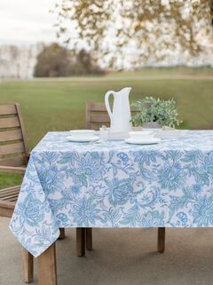 60" x 104" Katarina Floral Table Linen