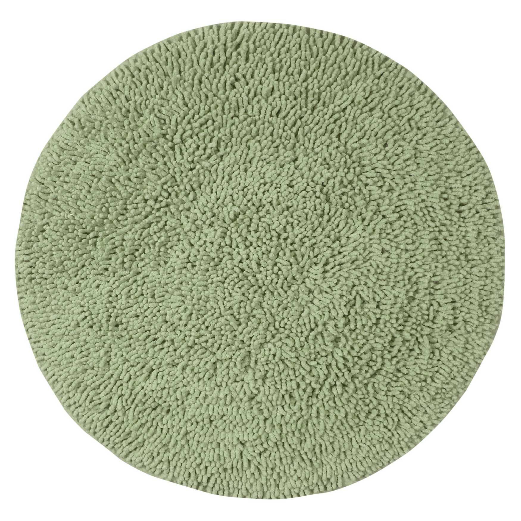 Fantasia Round Bath Rug Collection, SAGE, hi-res image number 0