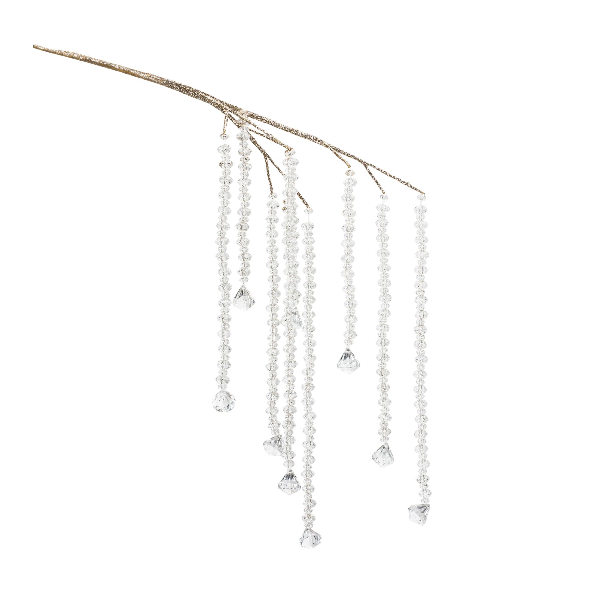 Hanging Prism Branch (Set of 2), WHITE GOLD, hi-res image number 0