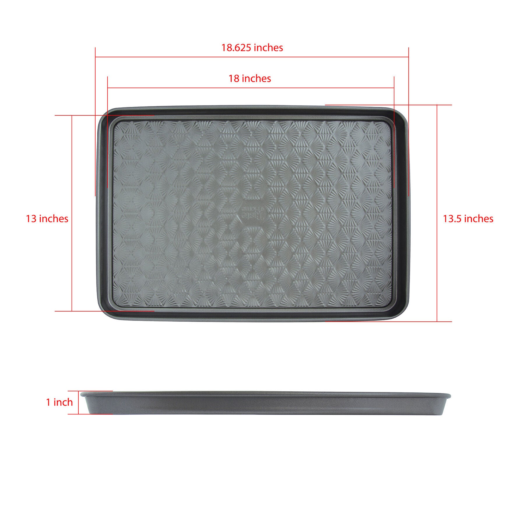 Baking Sheet 18 X 13 17 X 12 No Stick Rack, , alternate image number 3