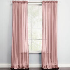 BH Studio Sheer Voile Rod-Pocket Panel Pair