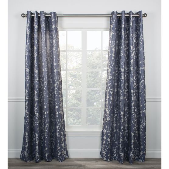 Meadow Lined Grommet Panel, COBALT, hi-res image number null