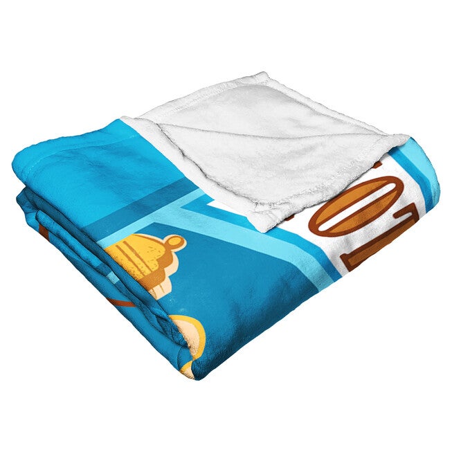 Wb Polar Express Hot Hot Hot! Silk Touch Throw Blanket, , alternate image number 4