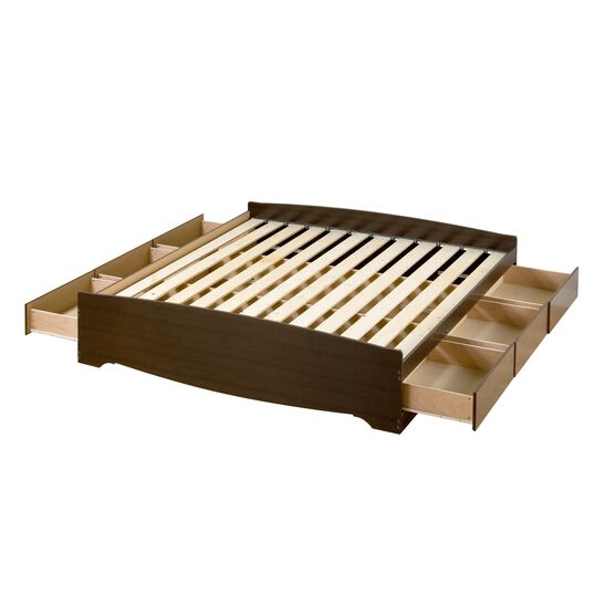 King Mate’s Platform Storage Bed with 6 Drawers, , alternate image number null