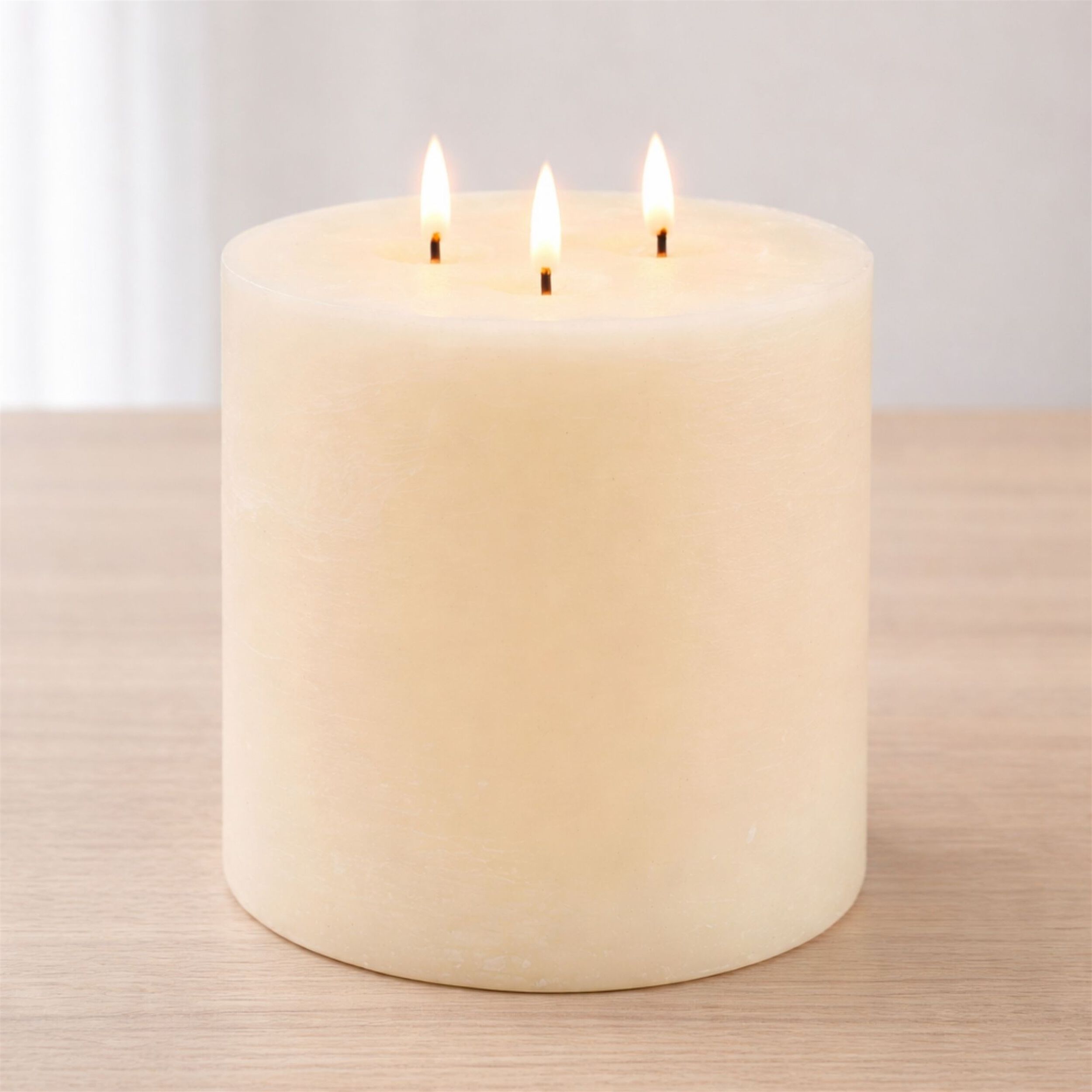 FIA Ivory Triple Wick Candle (Set of 2), CREAM, alternate image number 2